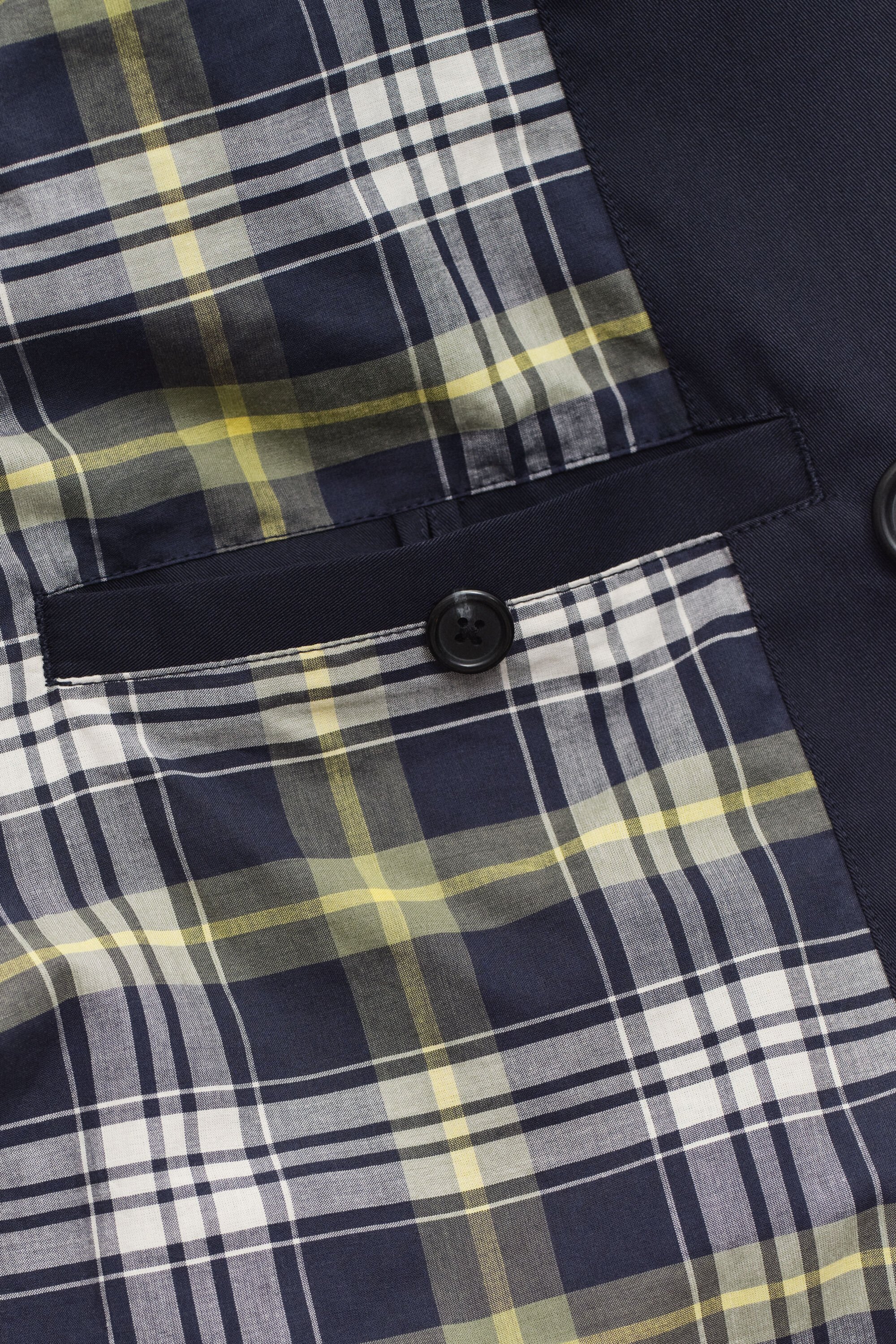 Trenchcoat i bomuldsblanding