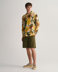 Jakkes&aelig;t-shorts af h&oslash;r og bomuld