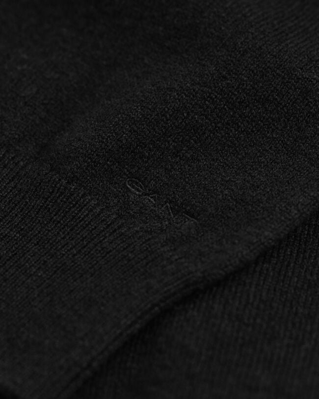 Strikket kjole af ekstra fin lammeuld