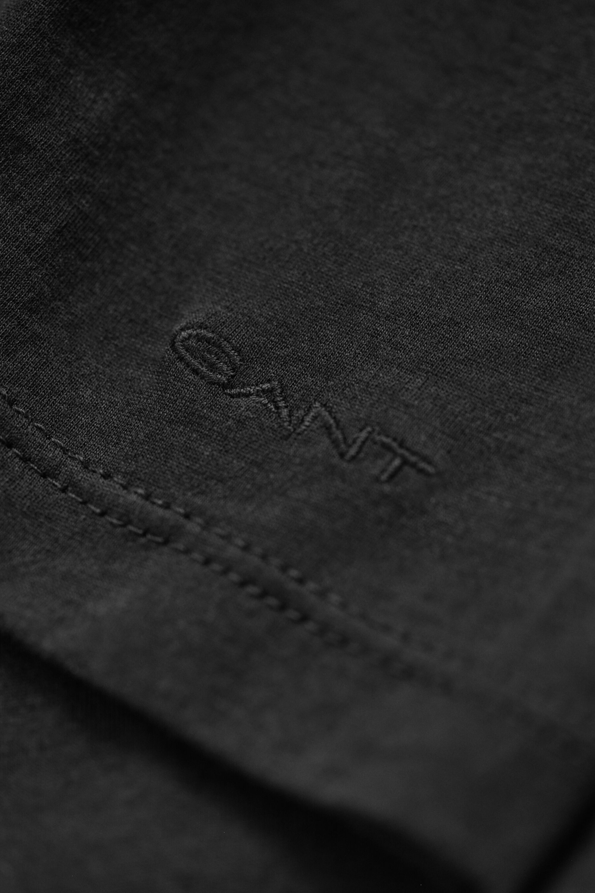Let T-shirt af bomuld med lange ærmer