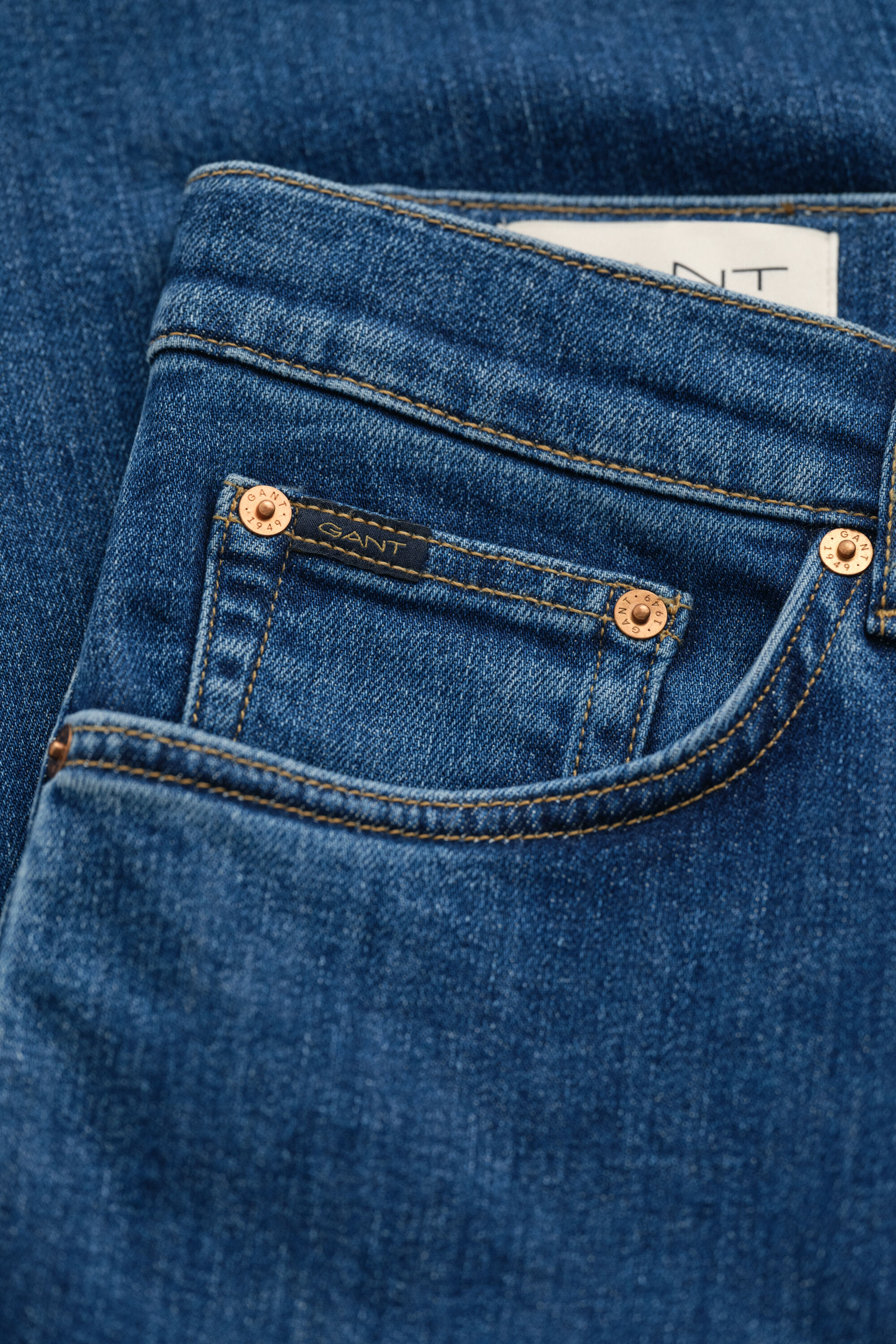 Slim fit jeans i let vask