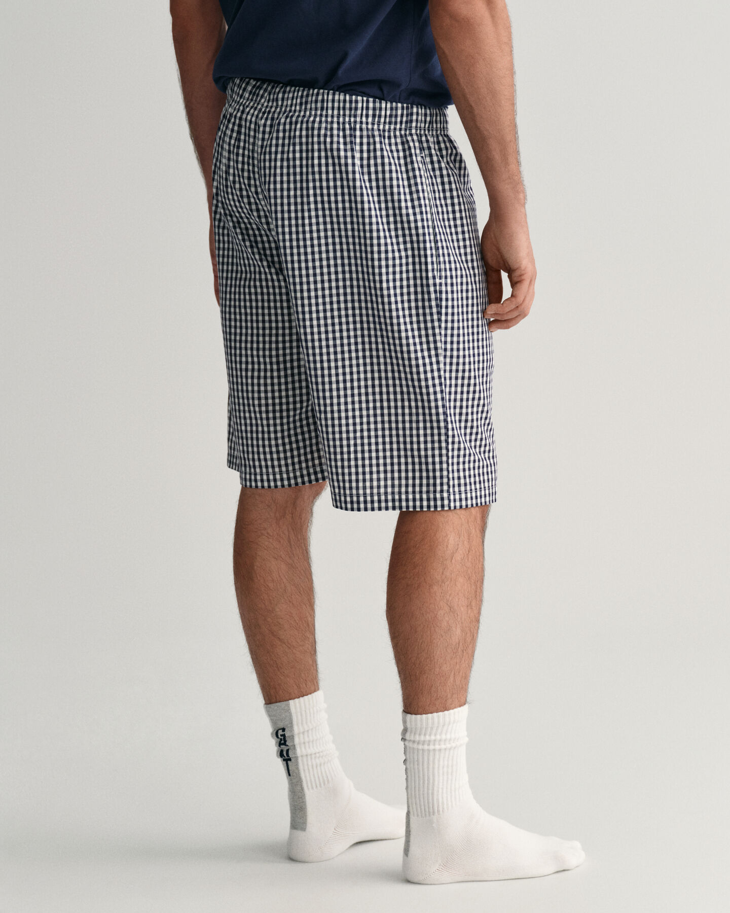 Gingham Checked Pajama Shorts