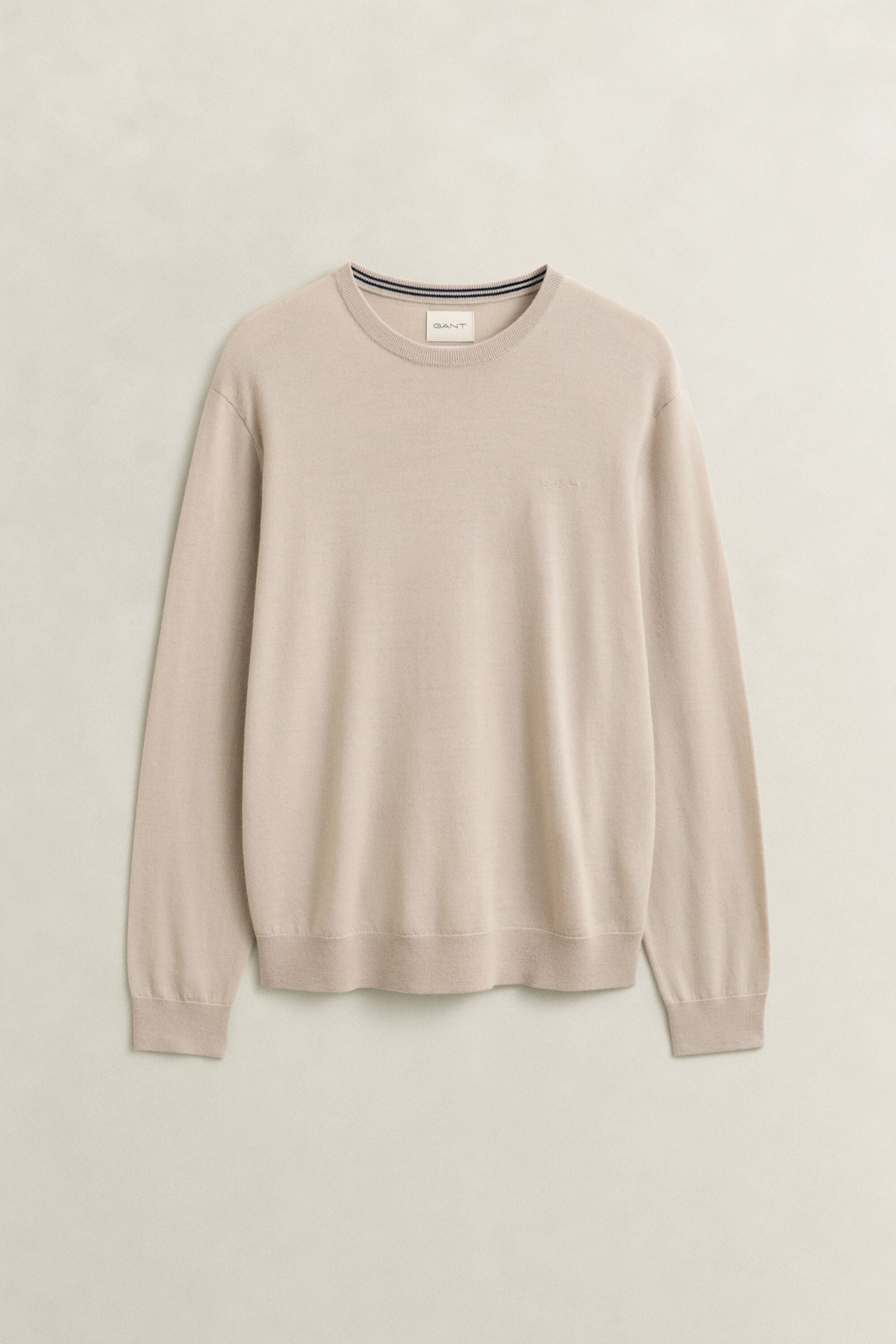 Crewneck sweater i merinould