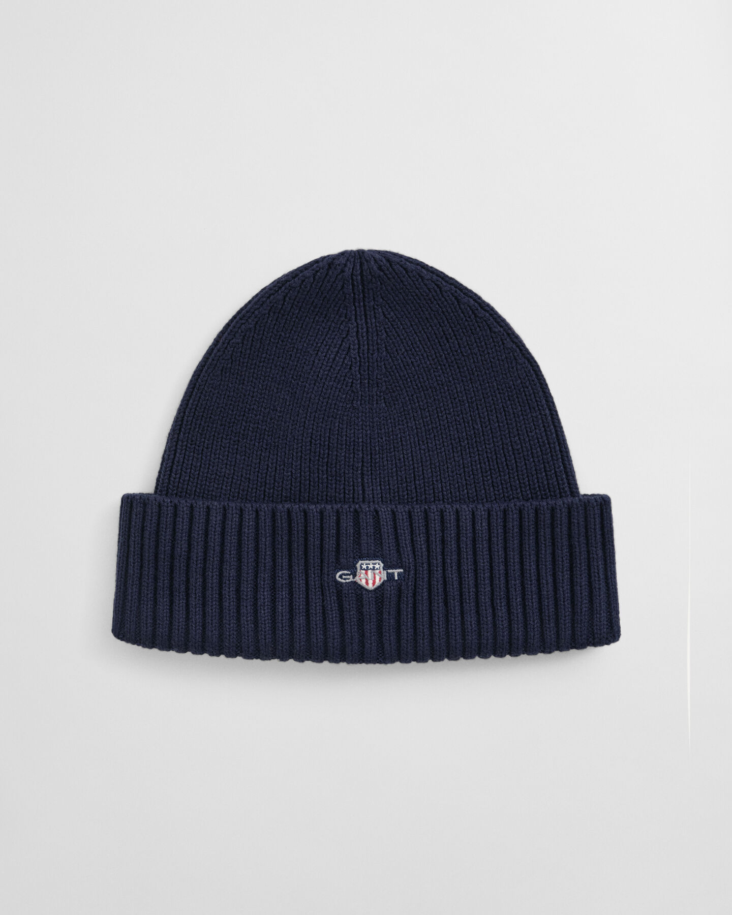 Logo beanie i bomuldsblanding