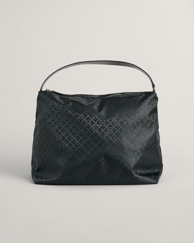 G Patterned stor skuldertaske