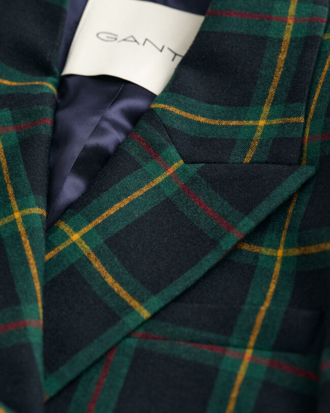 Regular fit ternet jakkesæt-blazer