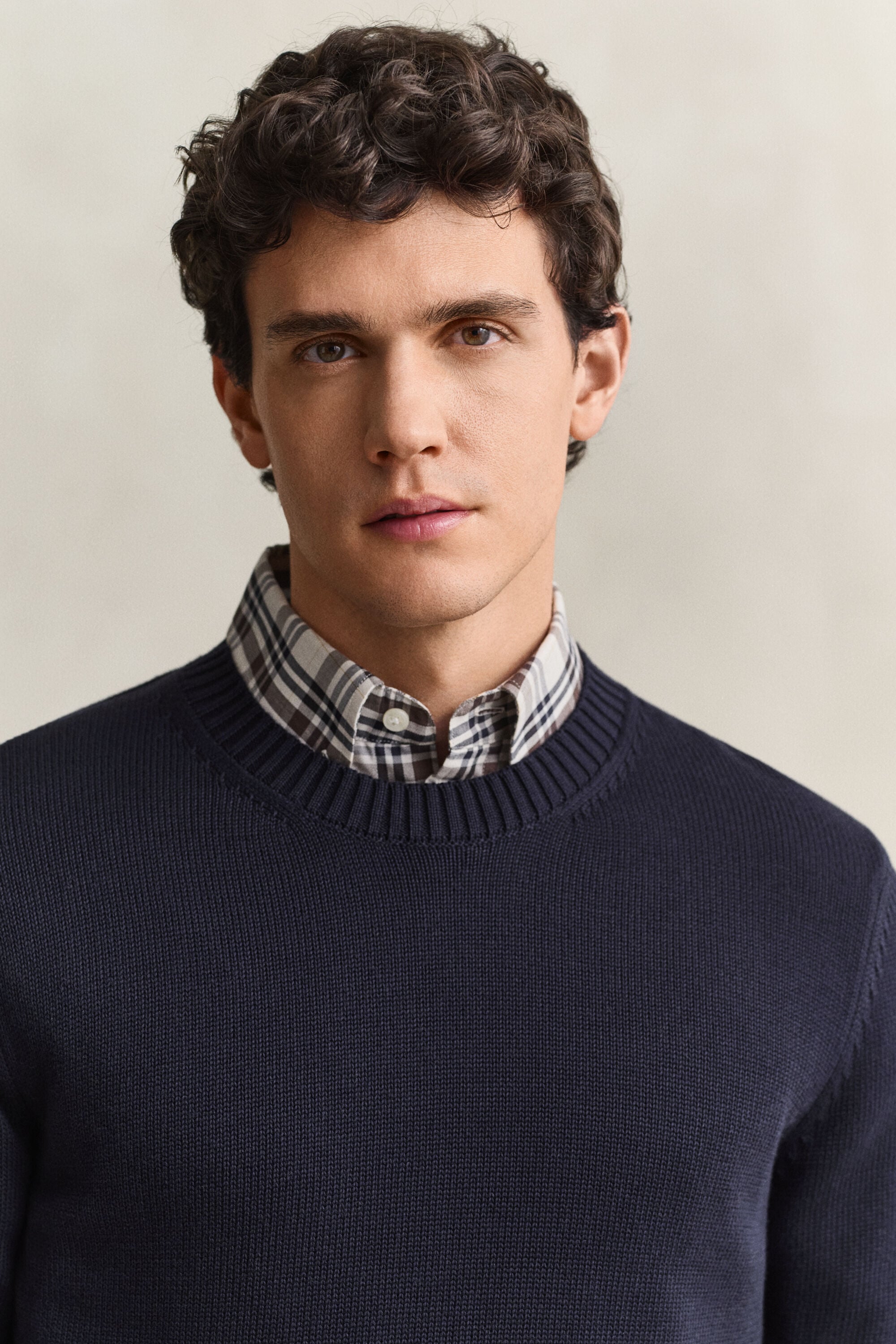 Sweater i supimabomuld