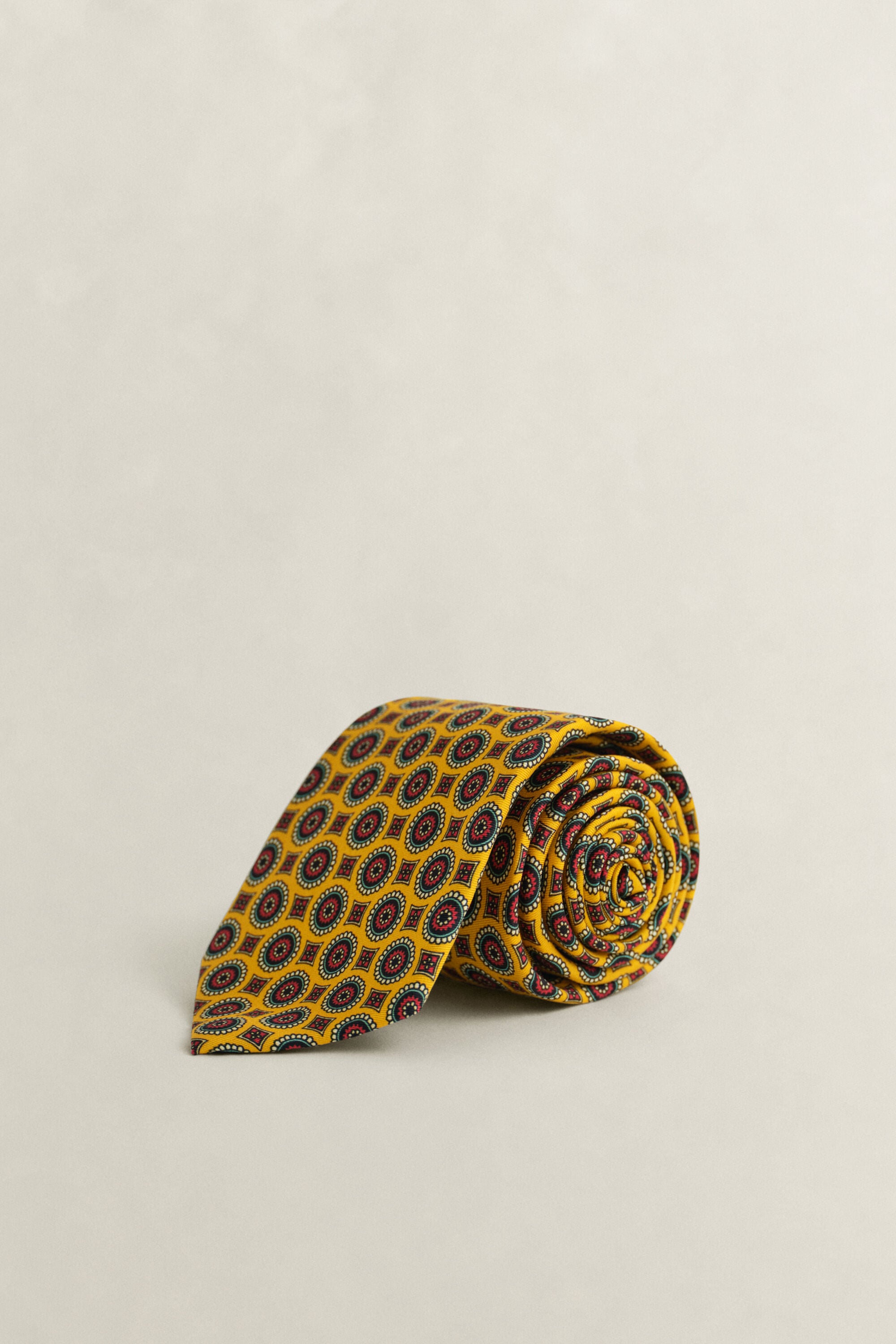 Slips med foulard-tryk