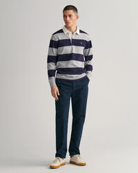 Allister Regular fit chinobukser af lærred