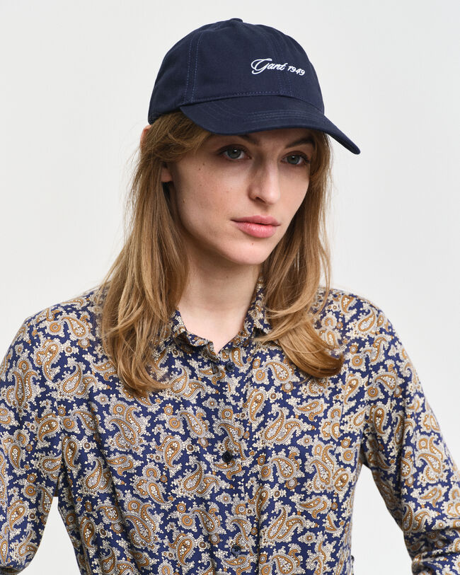 Paisley skjortekjole