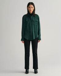 Farvede jeans med svaj