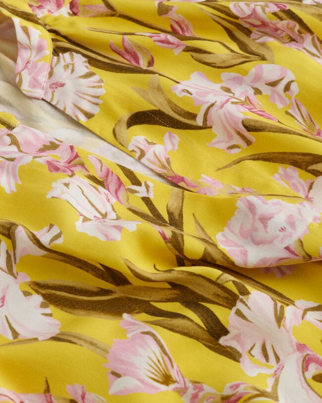 Kaftan med Iris-tryk