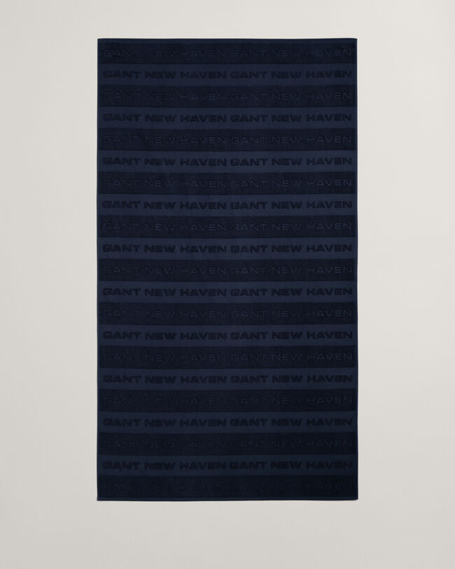 GANT New Haven jacquard strandhåndklæde