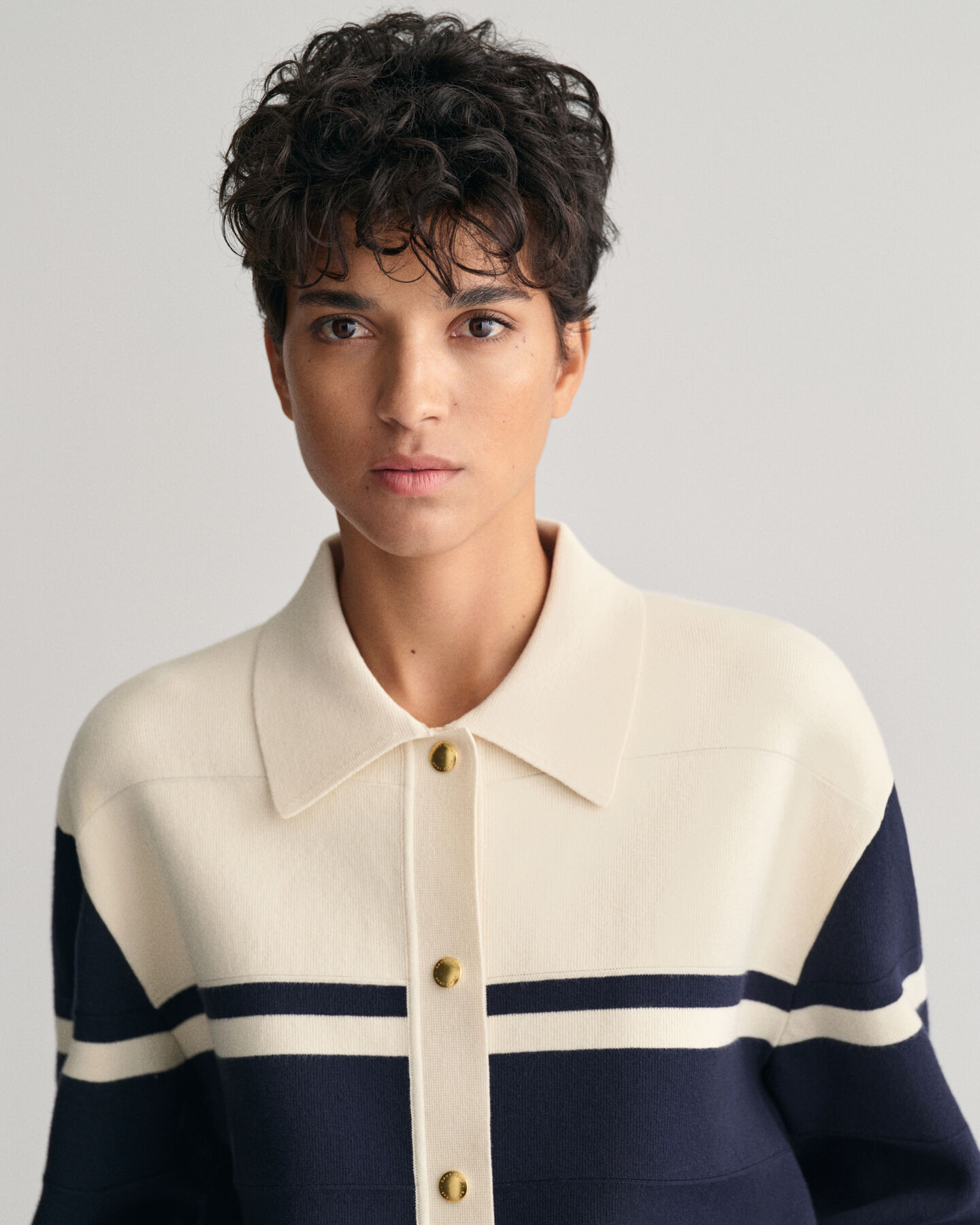 Cardigan med farveblokke