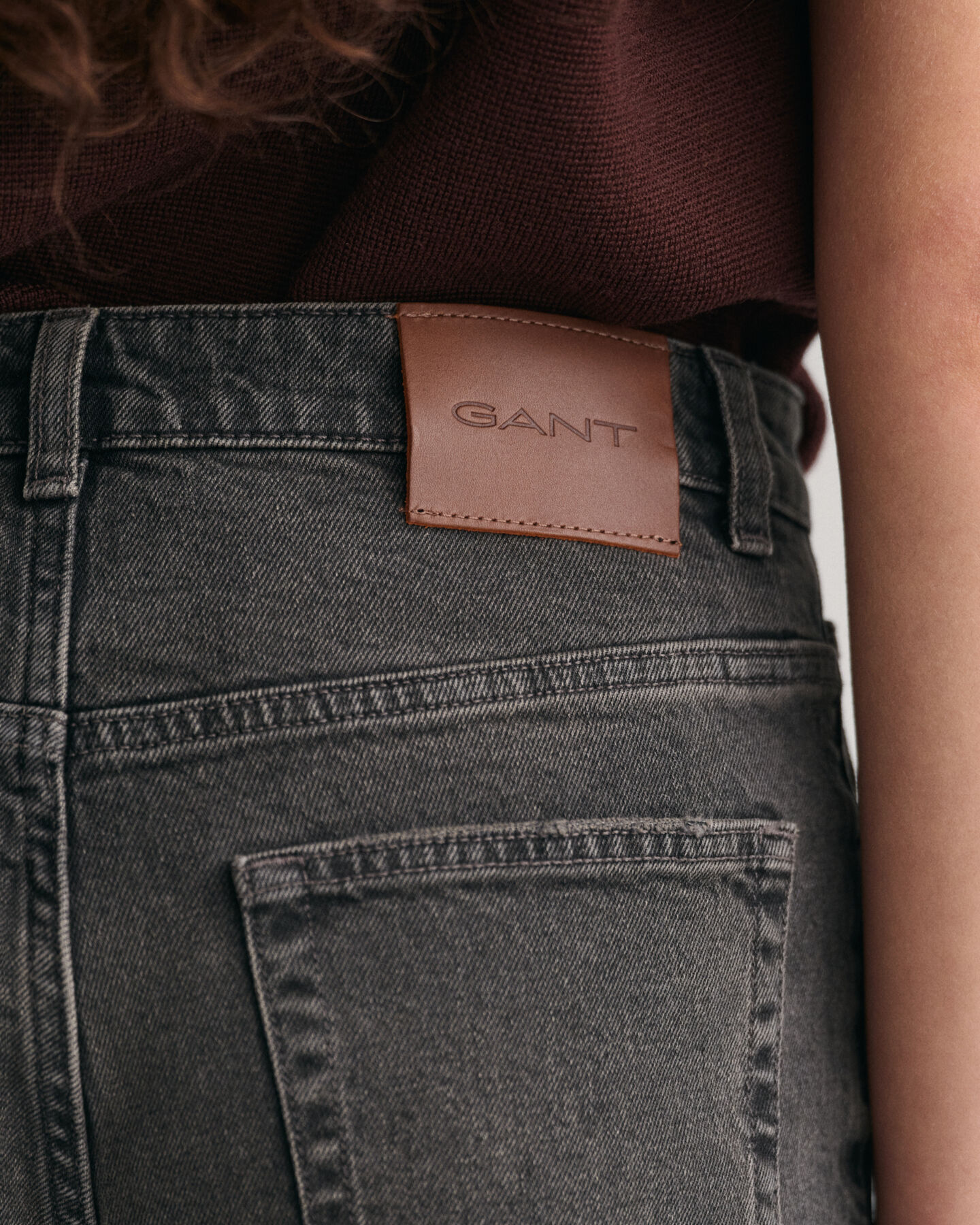 Korte jeans med lige ben