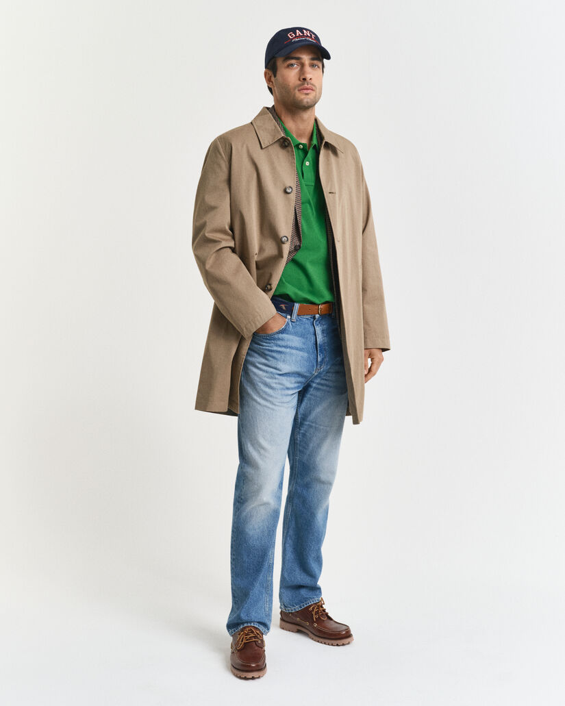 Regular fit Shield Piqué poloskjorte