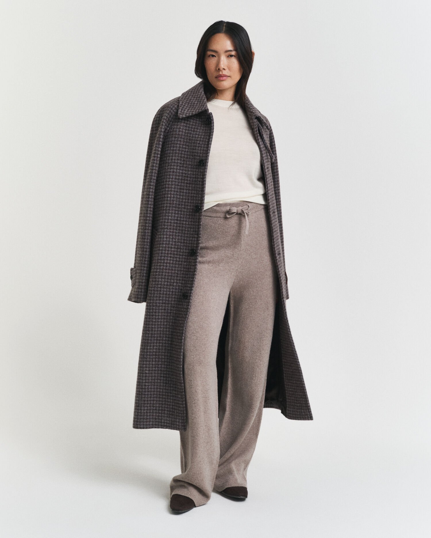 Crewneck sweater af ekstra fin merinould