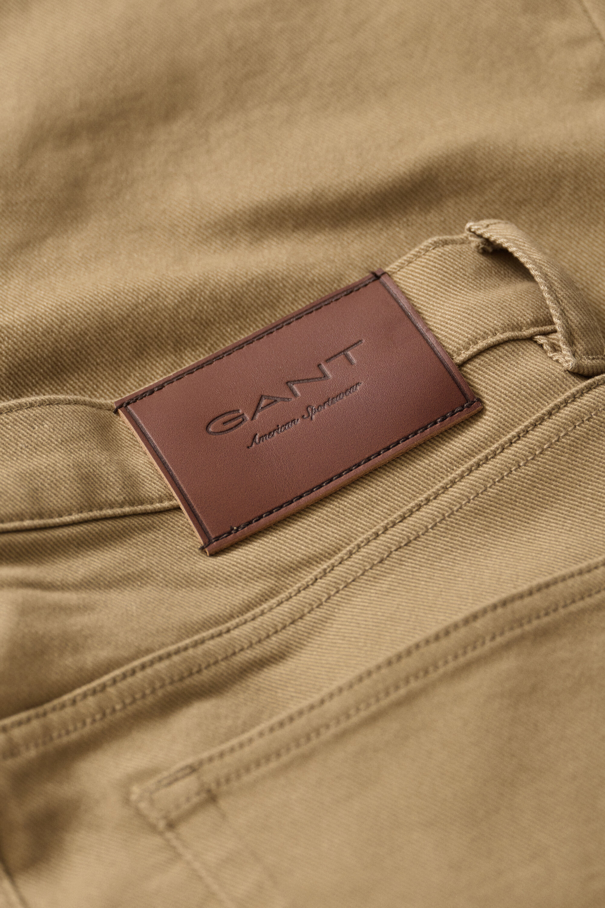 Regular fit jeans i twill