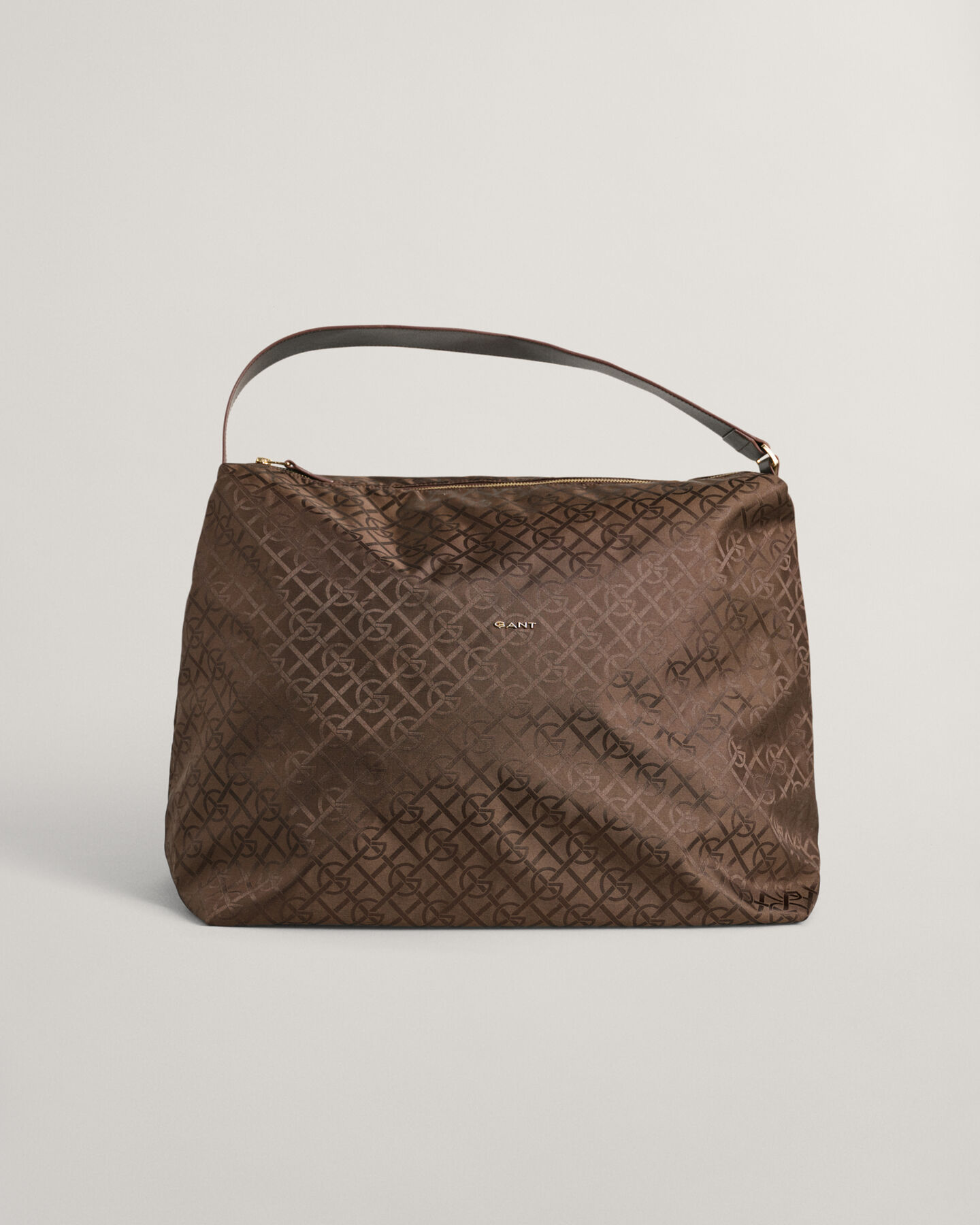 G Patterned stor skuldertaske