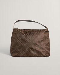 G Patterned stor skuldertaske