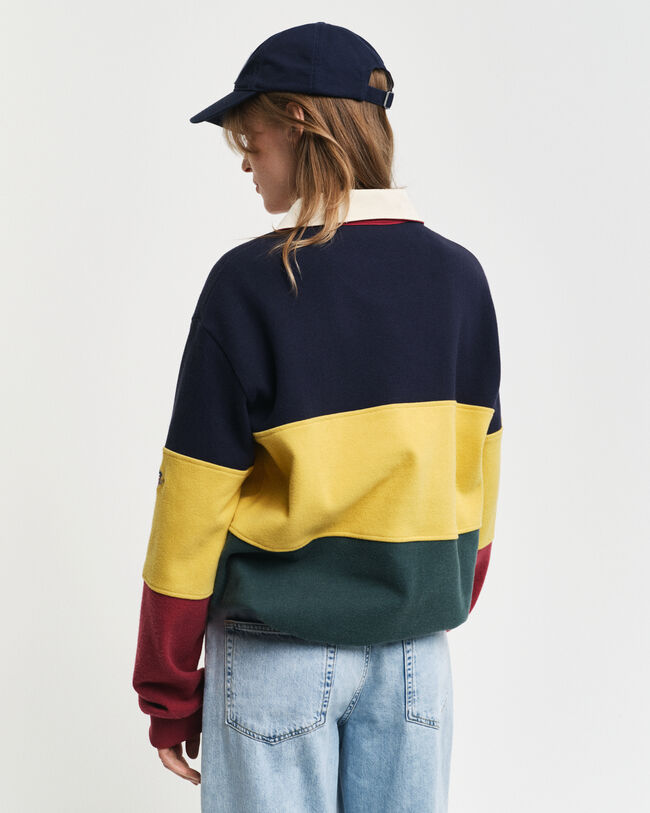 Heavy Rugger med farveblokke