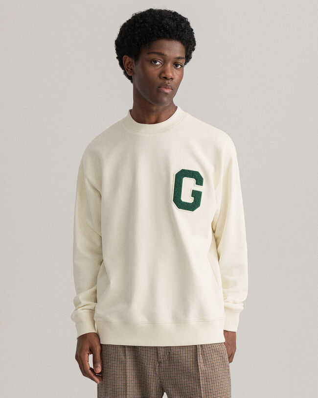 Collegiate G sweater med crewneck