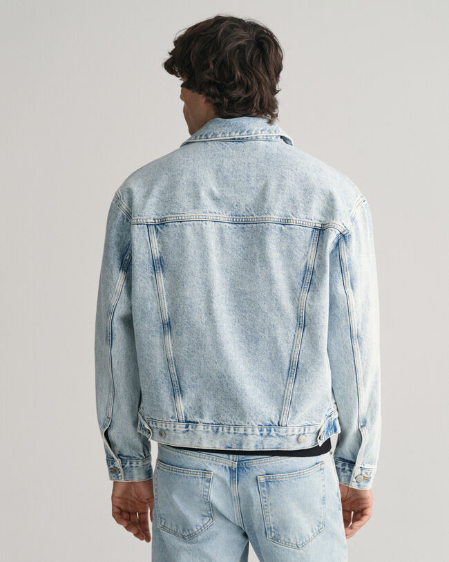Denim trucker-jakke