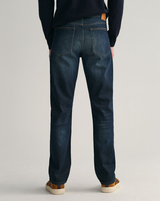 Regular fit Archive vaskede jeans
