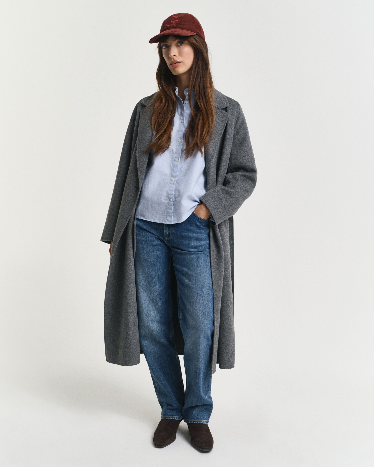 Classic Oxford flæsebluse