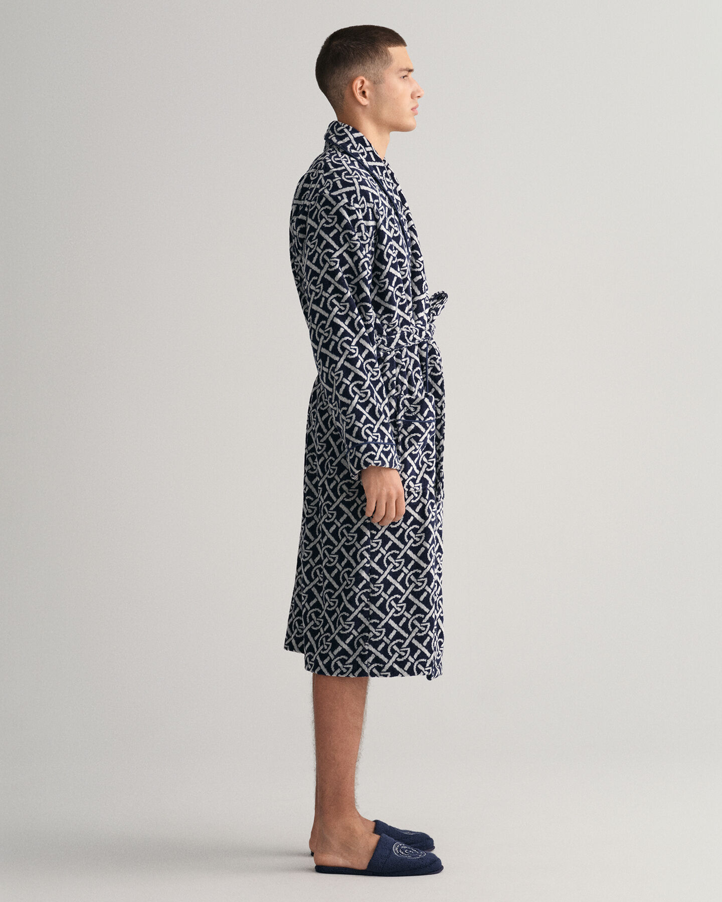 G Patterned badekåbe