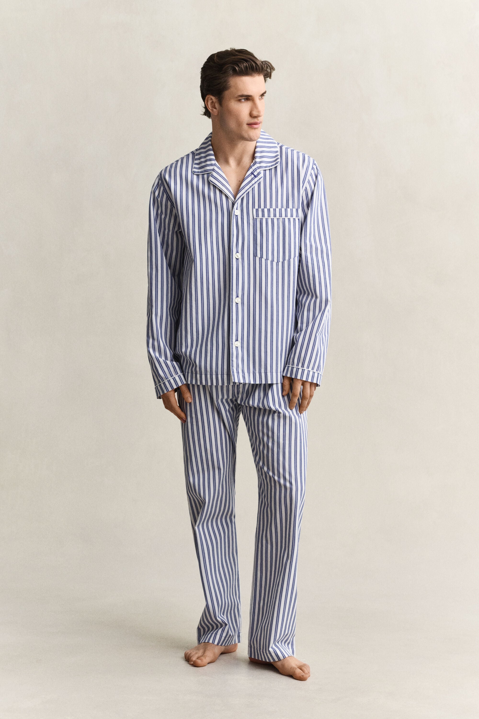 Poplin pyjamassæt