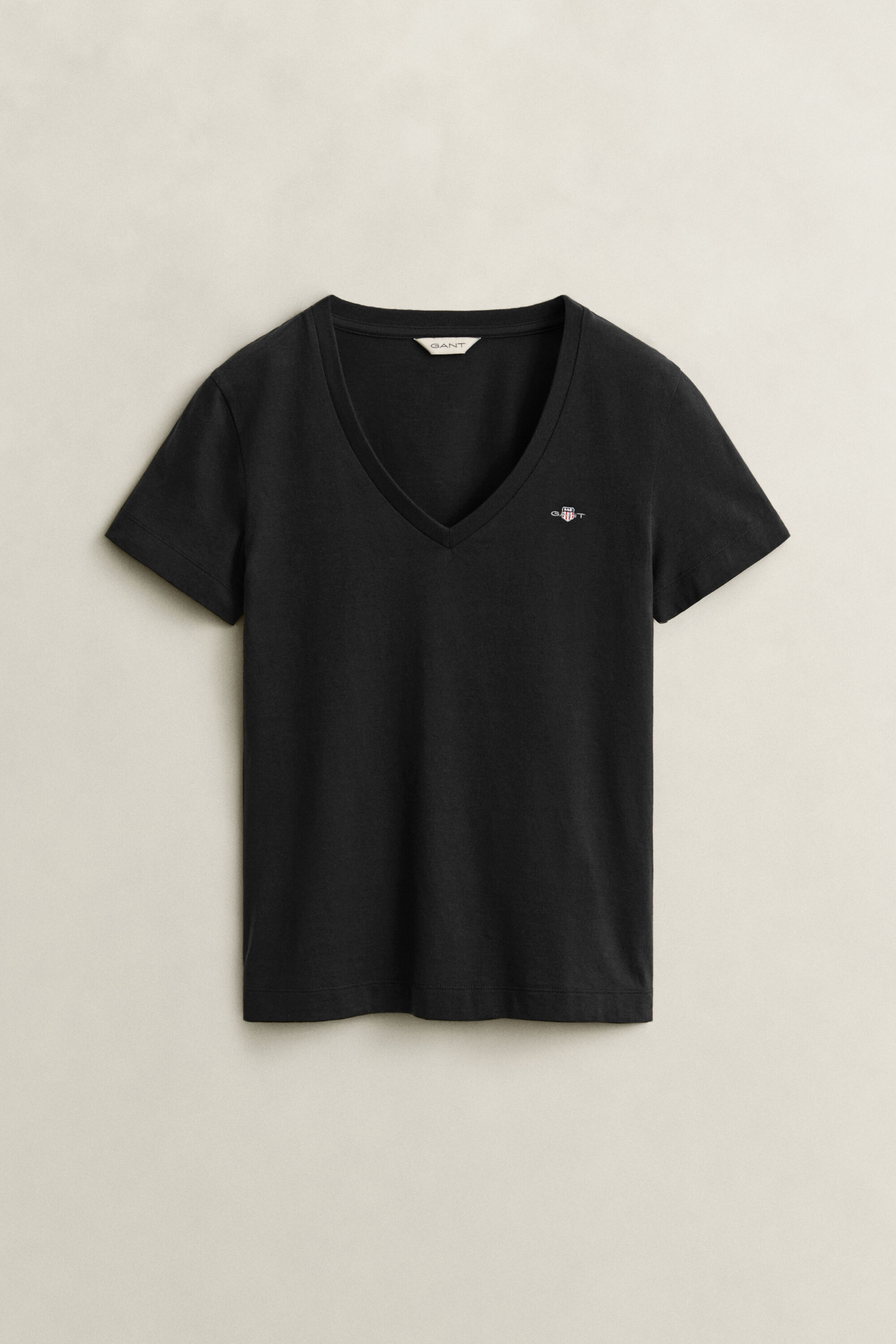 Shield T-shirt med V-hals