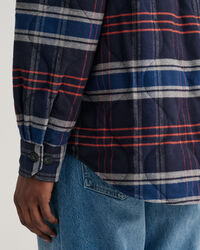 Overskjorte af quiltet flannel