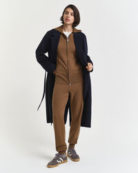 Strikkede bukser af ekstra fin lammeuld