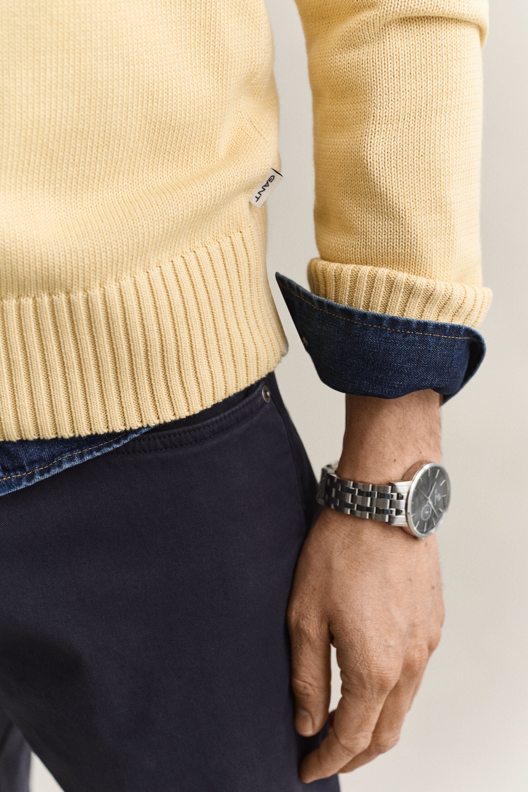 Sweater i supimabomuld