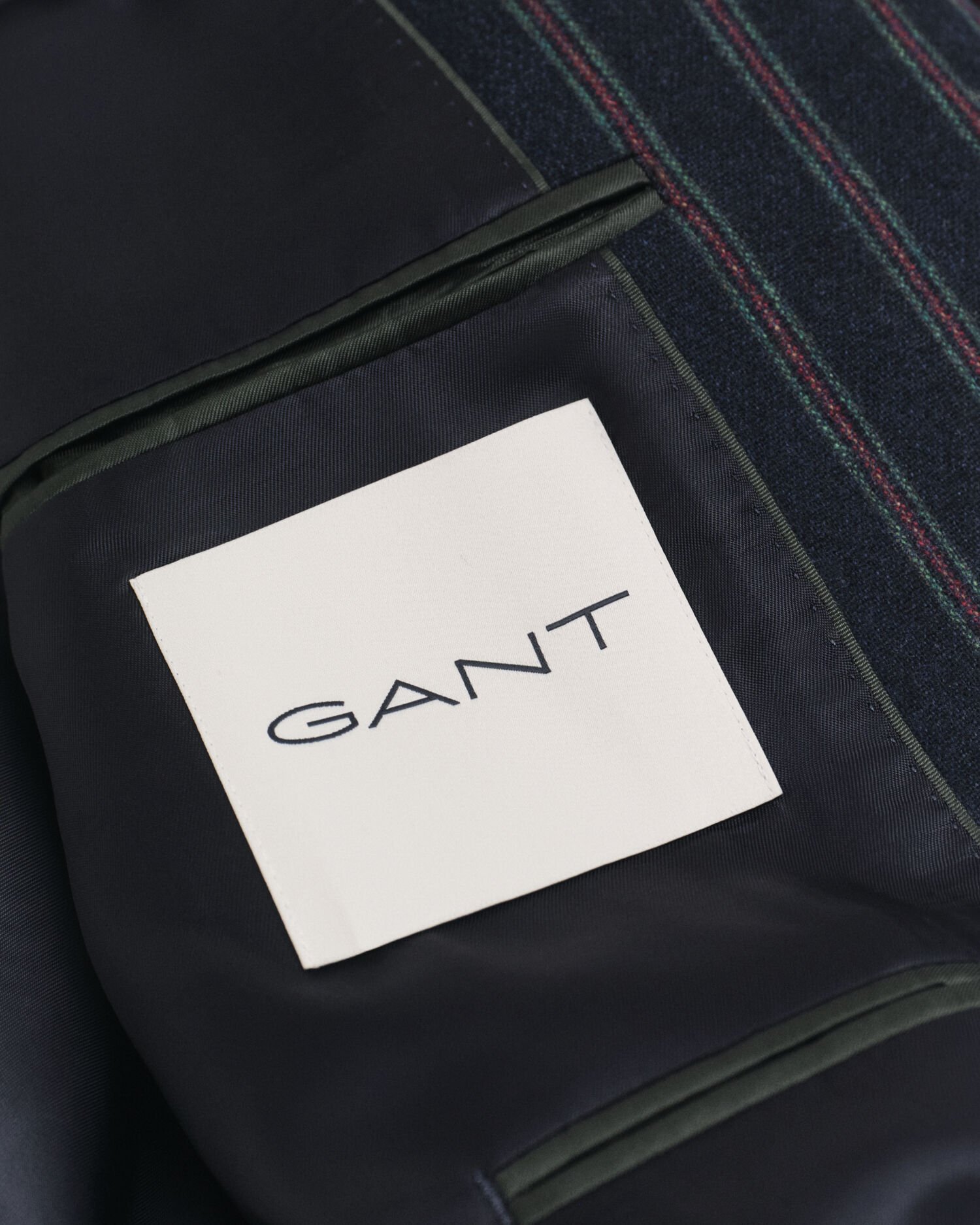 Stribet Club Blazer i flannel