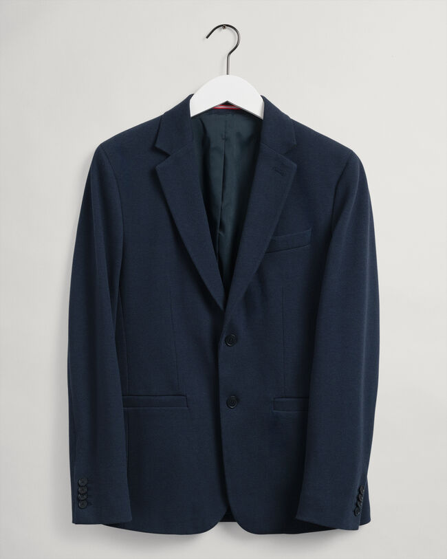 Jersey jakkes&aelig;t-blazer