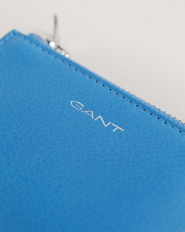 Lædertaske med lynlås