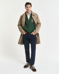 Slim fit jeans af jernbanefløjl