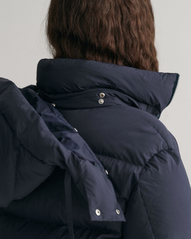 Dunfrakke i fuld længde