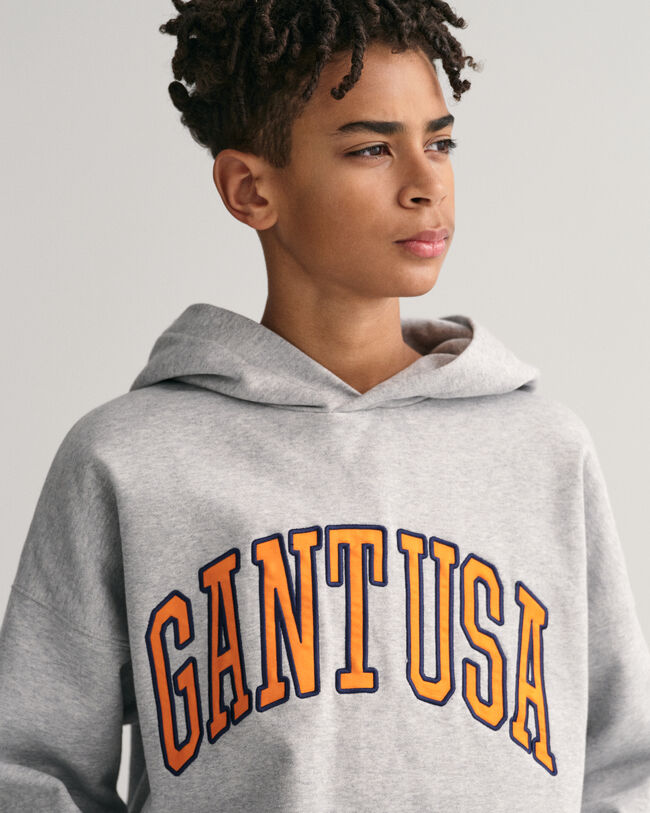 Teens Oversized GANT USA h&aelig;ttetr&oslash;je