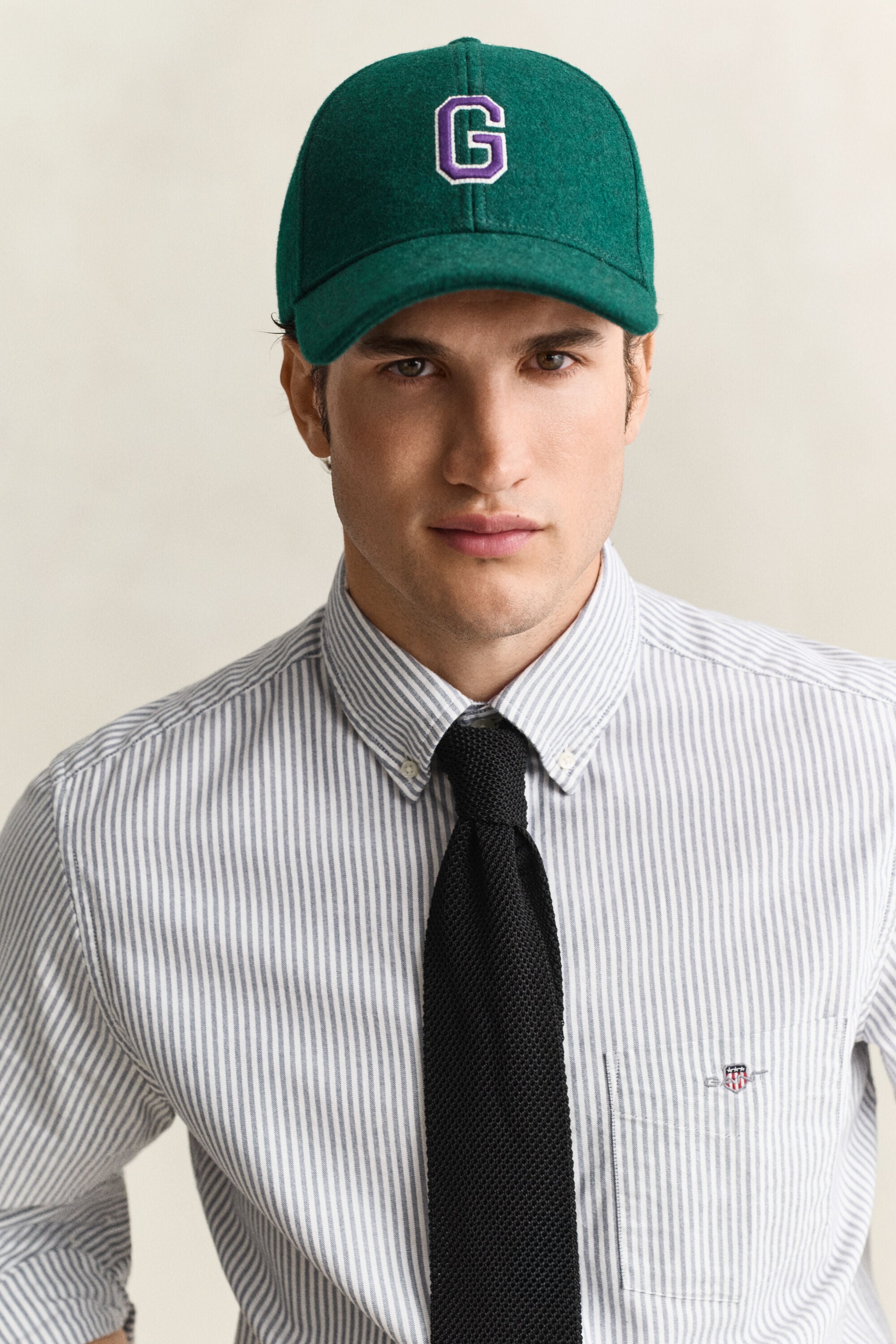 Classic Regular Oxford skjorte med striber