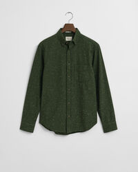 Regular fit flannelskjorte med nister