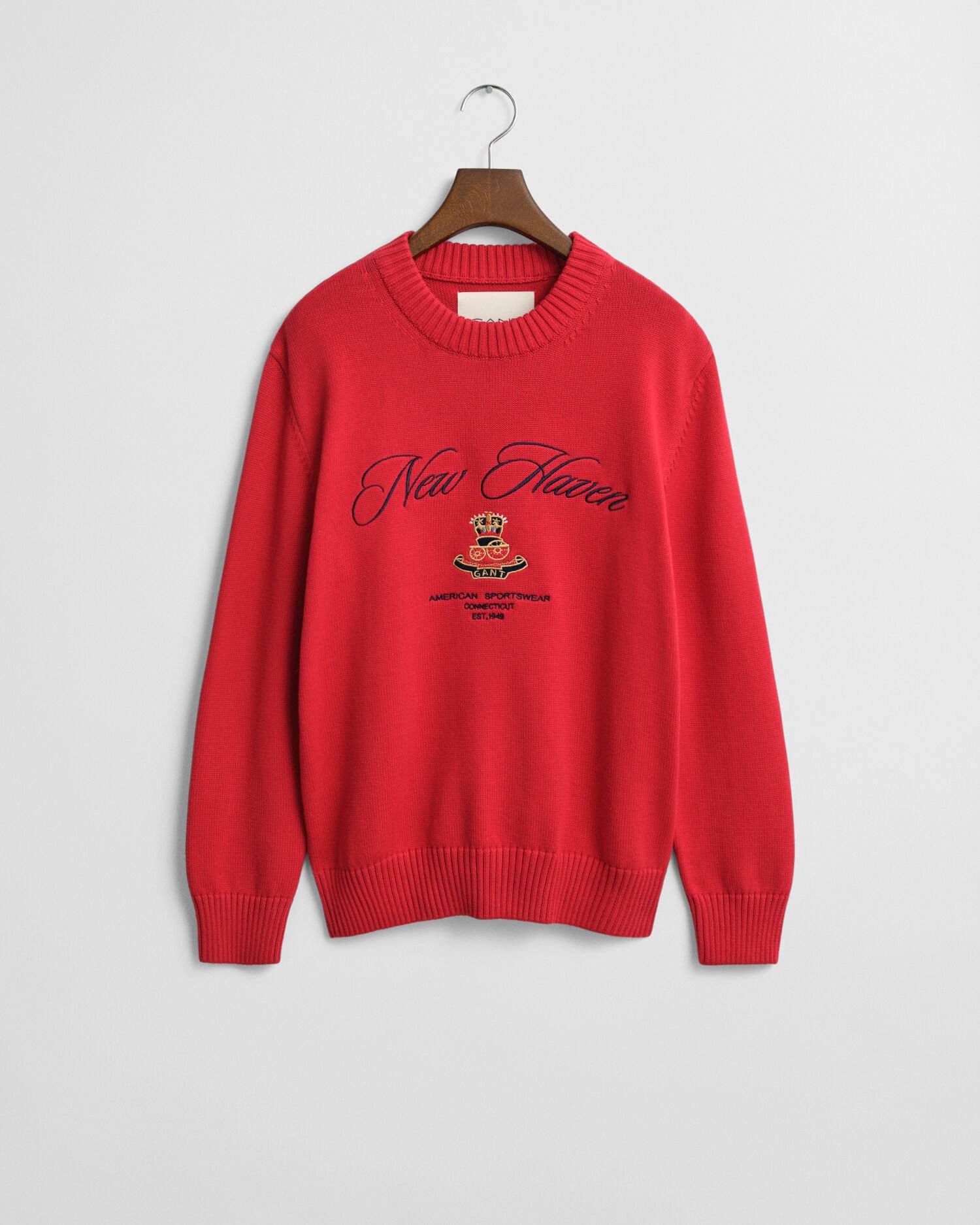 Sweater med grafik og crewneck