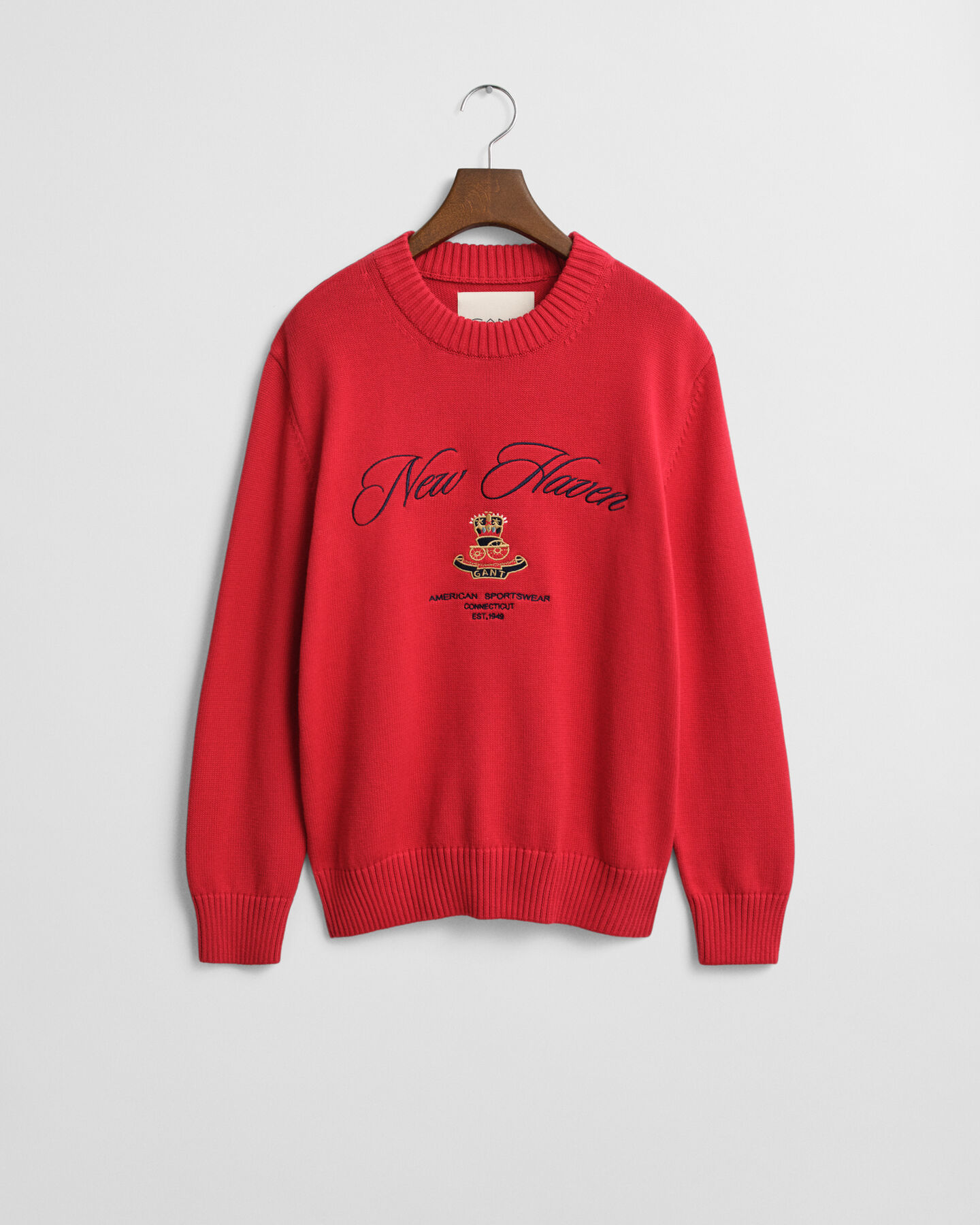 Sweater med grafik og crewneck