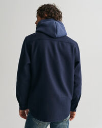 Overskjorte i uldblanding