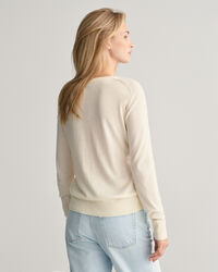 Fint strikket crewneck sweater