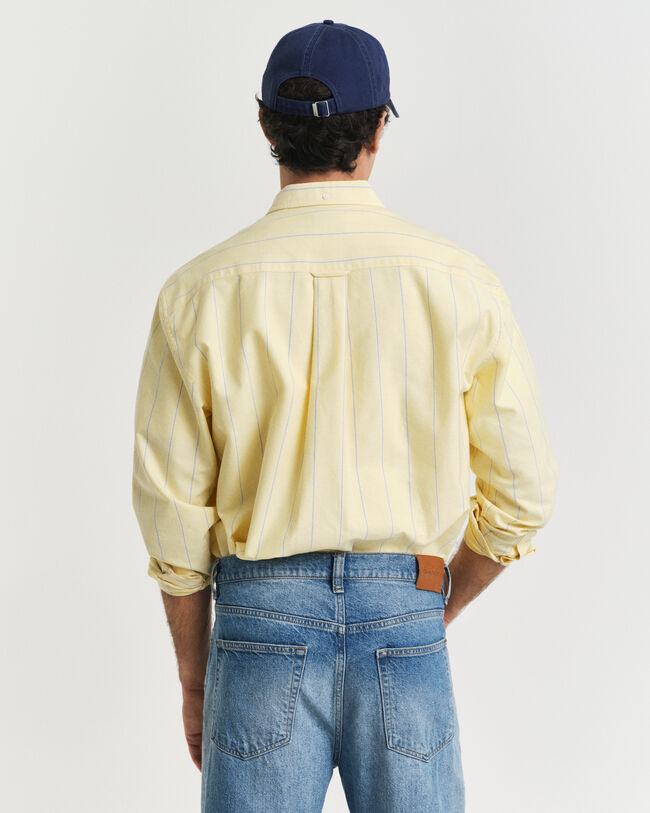 Relaxed fit Heritage Oxford-skjorte med striber