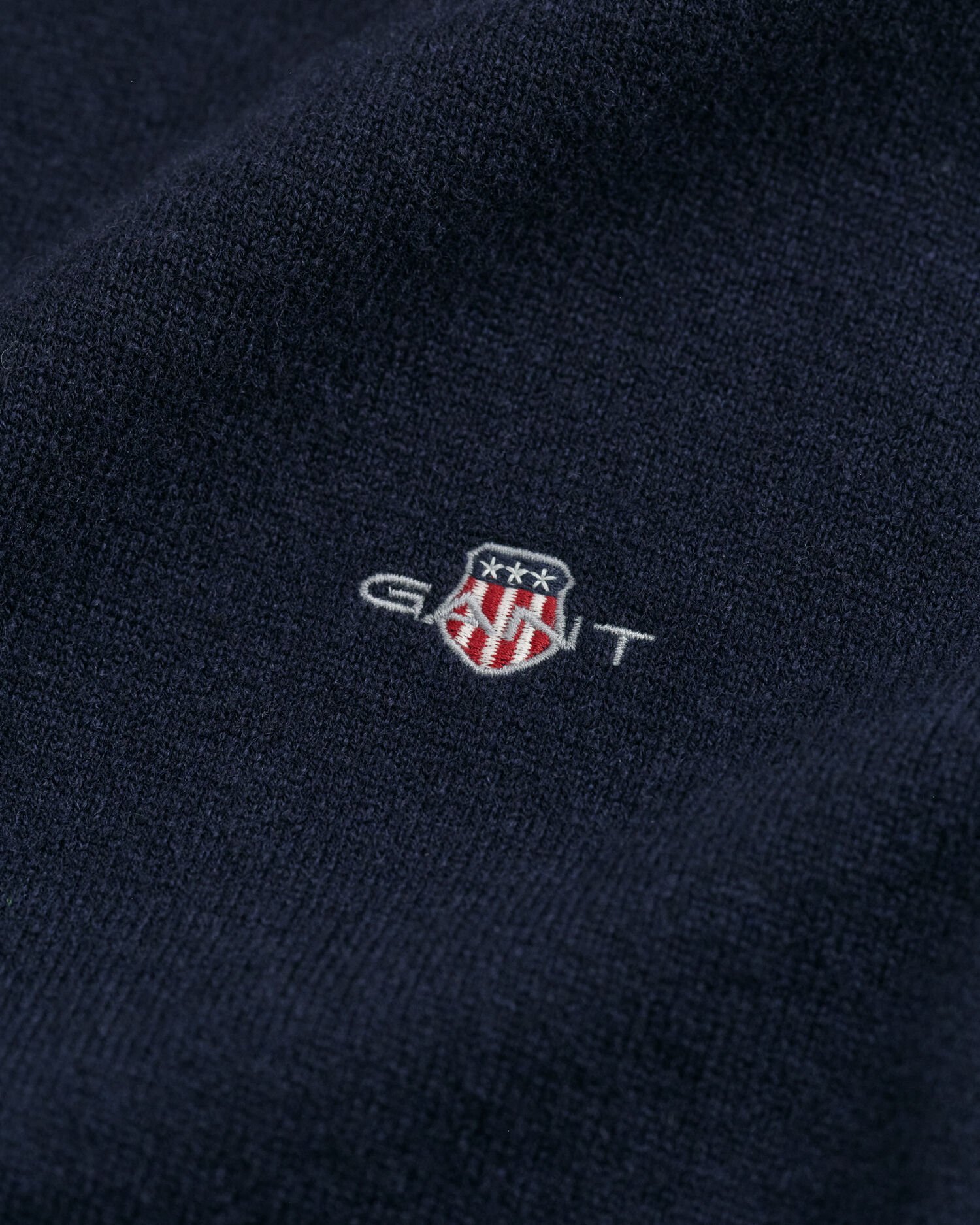 Crewneck sweater i ekstra fin lammeuld