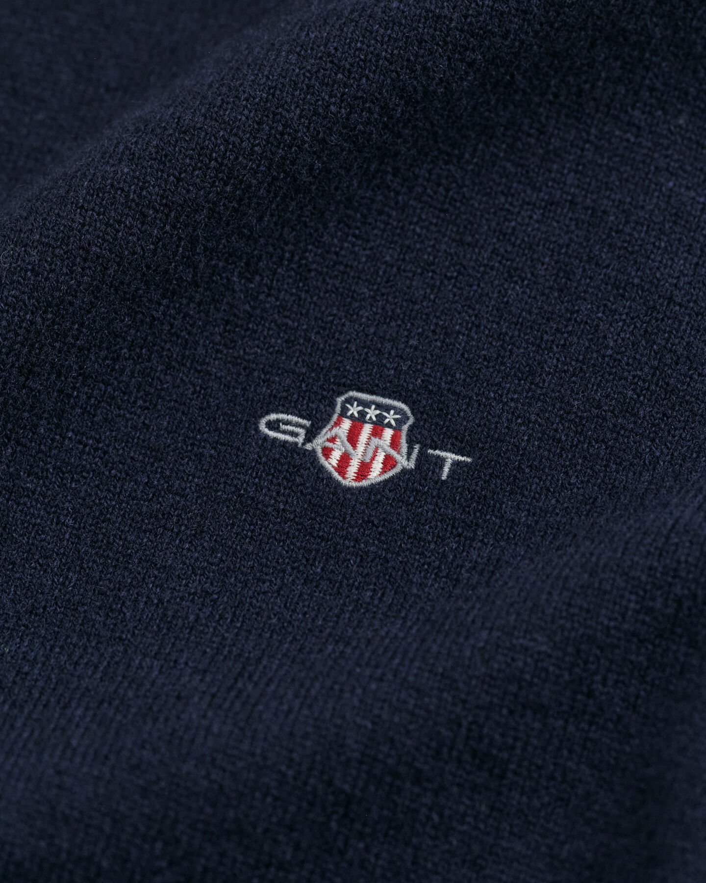 Crewneck sweater i ekstra fin lammeuld